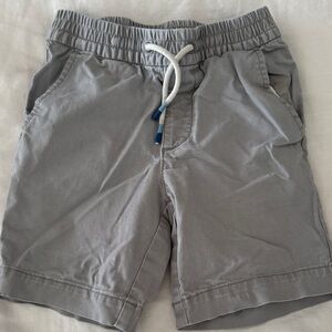 GAP Light Gray Drawstring Elastic Waist Shorts